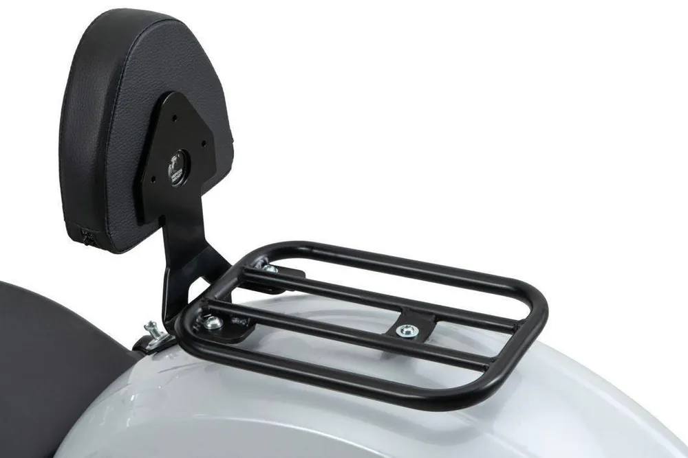 Sonderangebot Solorack mit Rückenlehne schwarz für Indian Scout Classic (2025-)