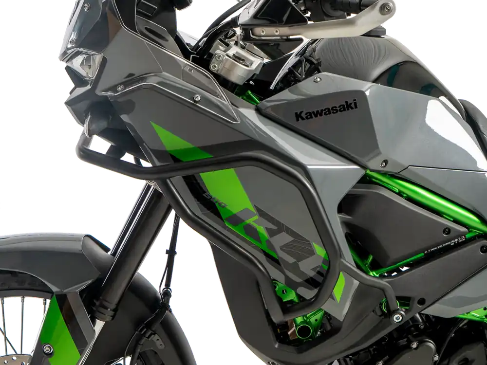 Tankschutzbügel schwarz für Kawasaki KLE 500 / SE (2026-) Neu Im Sortiment