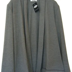 Mega-Angebot UNO PIU Damen Shirtjacke Schalkragen meliert grau