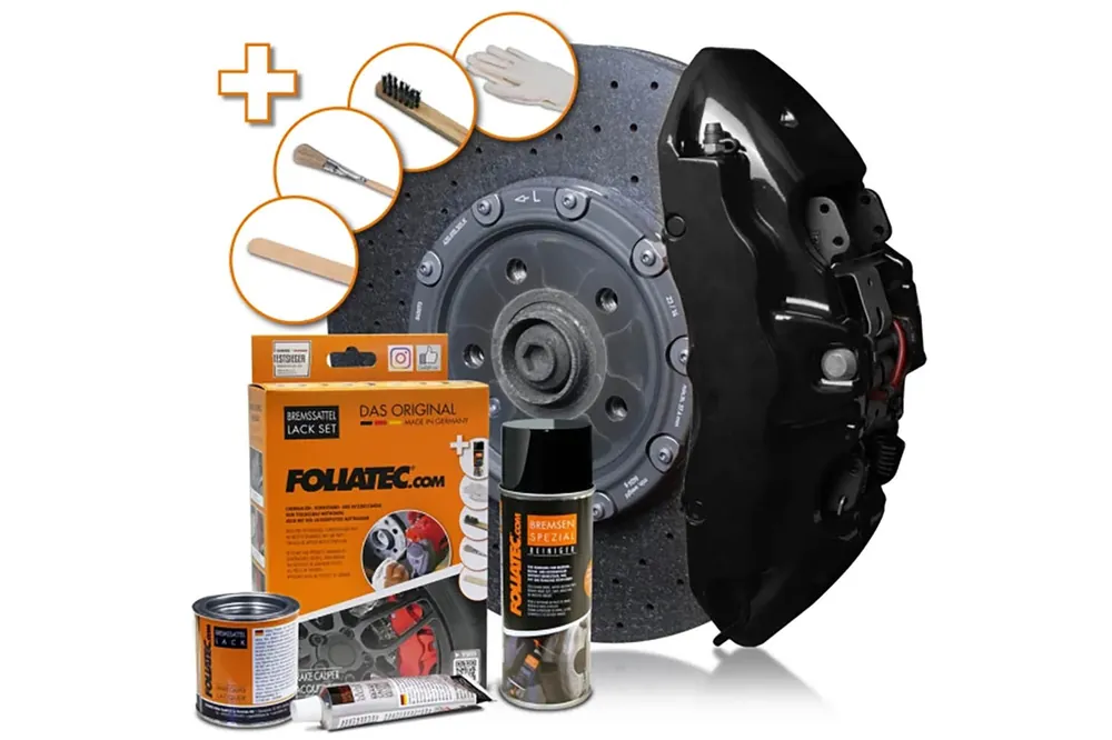 Bremssattellack Set, Farbe: schwarz Saisonangebot