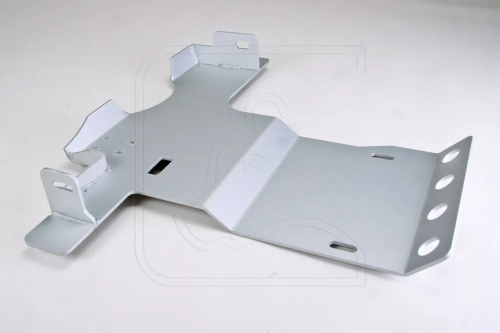 Getriebeschutzplatte, für Land Rover Defender Td4, Aluminium, 6mm Solange Der Vorrat Reicht