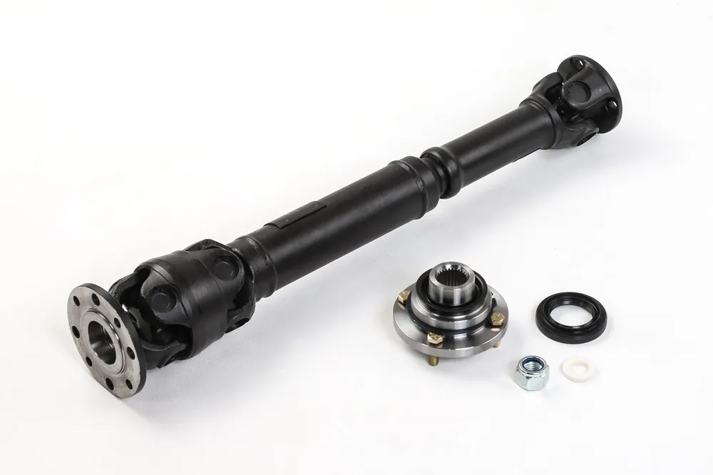 Markenprodukt Heavy Duty Kardanwelle -Vorderachse- zentriertes Doppelgelenk & Flansch, für Defender Td4 ab MY07