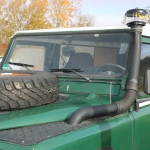 Versand Am Gleichen Tag Erhöhte Luftansaugung, Land Rover Defender Td5, Alu inkl. Umbausatz Fahrerseite