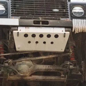 Unterfahrschutz, 6mm Alu, hochfeste Legierung, Land Rover Defender Baujahr 1983 bis 2016 Markenware