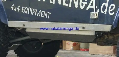 Nakatanenga Edelstahl-Zusatztank, 66l, für Land Rover Defender 110 Td5 / Td4 Günstig