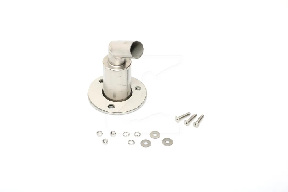 Mega-Angebot Bordwanddurchführung 24mm für Abgas der AUTOTERM (=Planar) Standheizung, mit Schraublöchern
