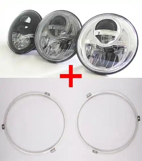 Sonderaktion NOLDEN 7-Zoll Bi-LED Reflektor-Hauptscheinwerfer für VW T3