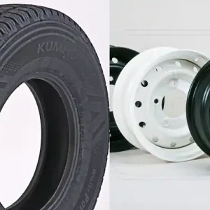 Winter-Komplettradsatz KUMHO Portran CW51 235/85R16 auf Wolf Stahlfelge für Defender Top-Seller