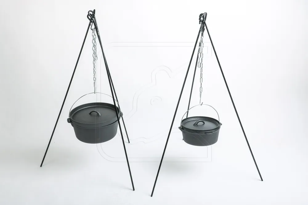 Neu Im Sortiment Cast-Iron Cookware - Gusseisen Outdoor Kochset