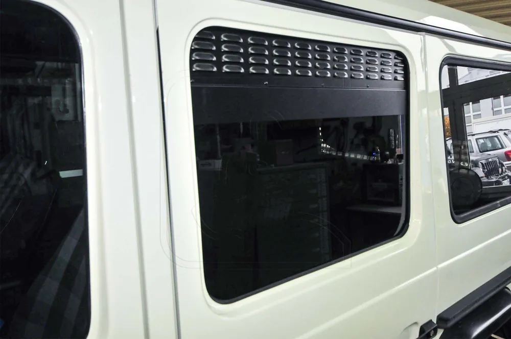 Schnäppchen Nakatanenga Lüftungsblech hinten - Mercedes-Benz G-Klasse W460 / W461 / W463, Baujahr 1979 bis 2017