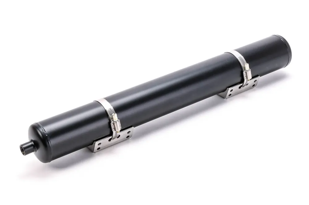 Markenware Nakatanenga Edelstahl-Drucklufttank, nur 77mm Durchmesser, 2.5l Inhalt