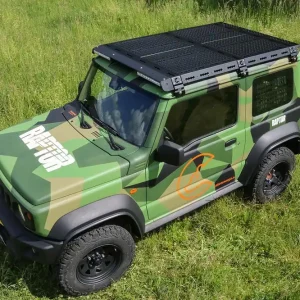 Günstig CargoBear 2.0 Systemdachträger inkl. Windschott und Abschlussträger - für Suzuki Jimny II, GJ / HJ