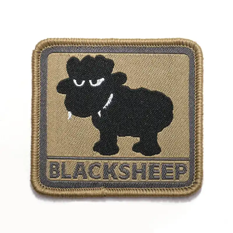 Morale Patch - BLACK SHEEP gewebt Mega-Angebot