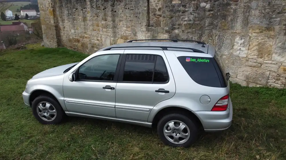 Mega-Angebot Nakatanenga Lüftungsbleche hinten - Mercedes-Benz M-Klasse W163 / W164, Baujahr 1997 bis 2011