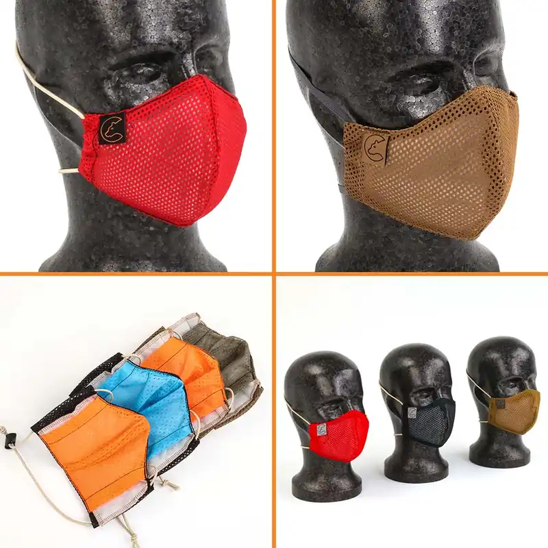 Nakatanenga Gesichtsmaske inkl. wiederverwendbarem Filter, waschbar Neu