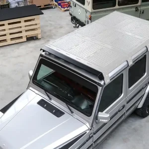 Markenprodukt CargoBear Windschott für Mercedes G Dachträger CargoBear