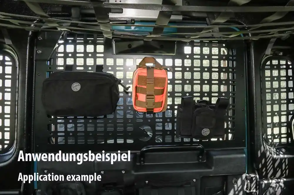 Garantierte Lieferung Fenstergitter für Defender 90/110, passend für MOLLE-System