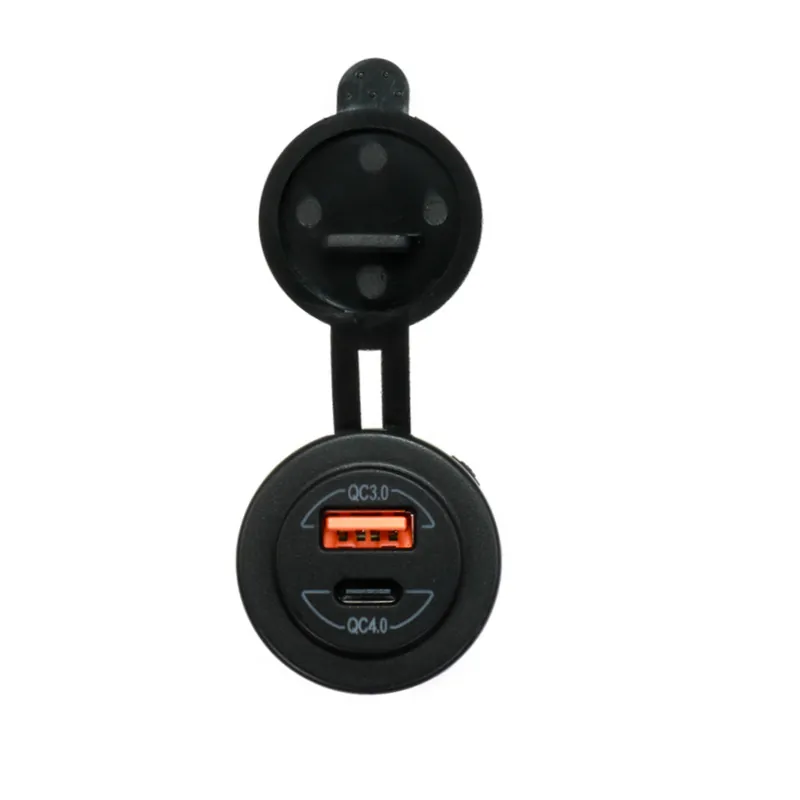 Nakatanenga Doppel Steckdose USB und USB C Buchse inkl. Spacerring, quickcharge 3 und 4 Bestseller