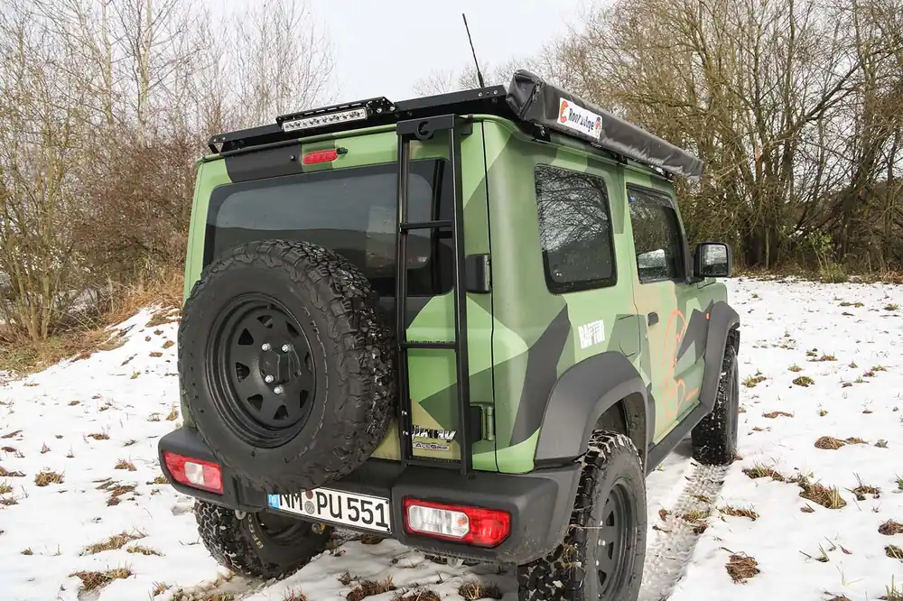 CargoBear Heckleiter für Suzuki Jimny II Typ GJ / HJ, ab BJ 2018 Jetzt Kaufen
