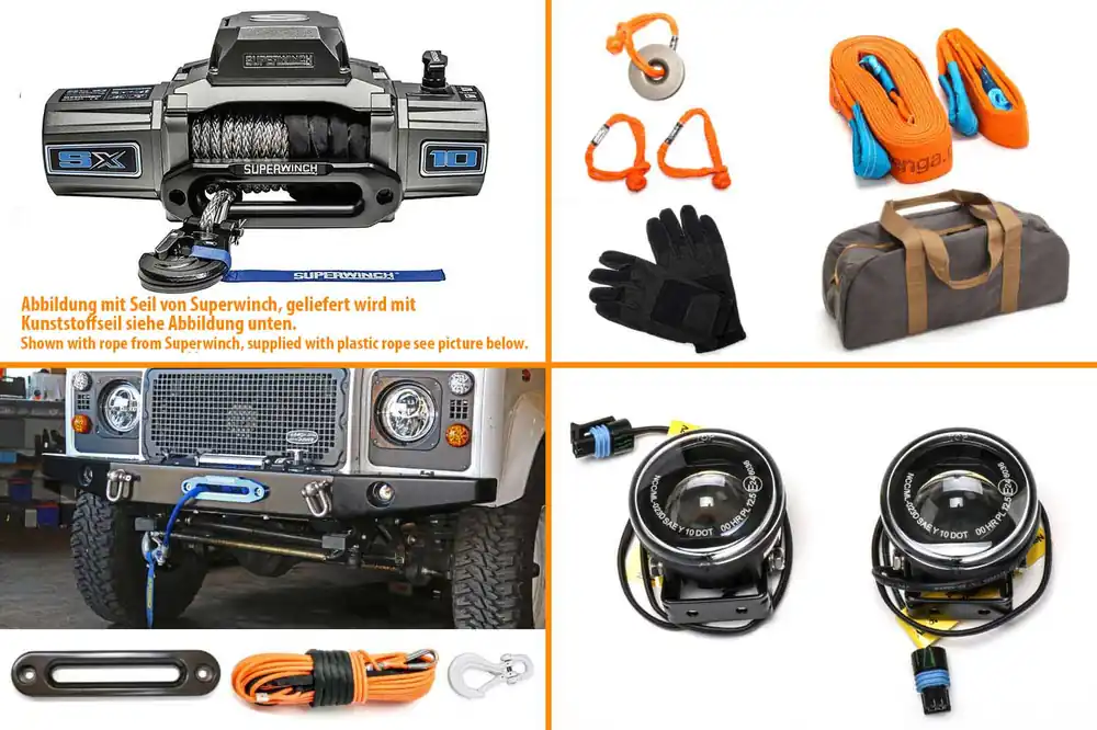 Neue Ware Nakatanenga Seilwindenbundle, mit Superwinch SX 10SR oder SX 12SR, inkl. Zubehör
