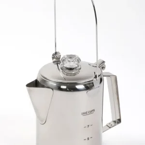 Kaffeekanne mit Perkolator aus Edelstahl Preisreduziert