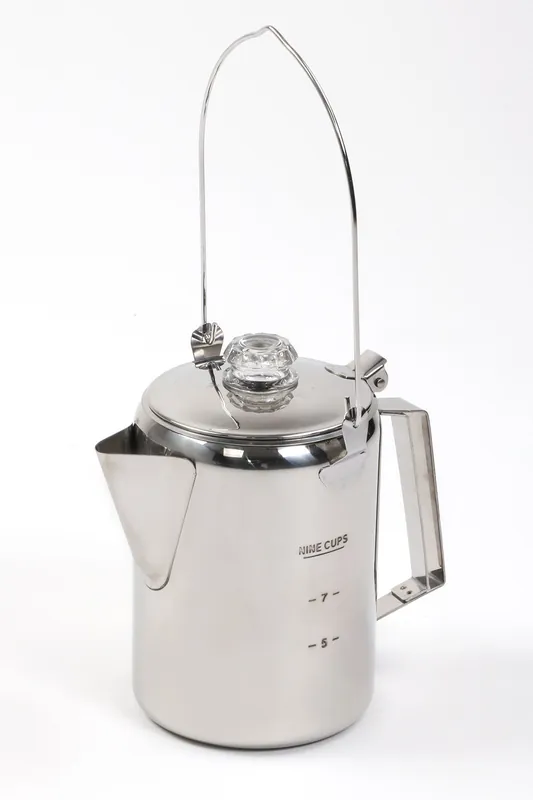 Kaffeekanne mit Perkolator aus Edelstahl Preisreduziert