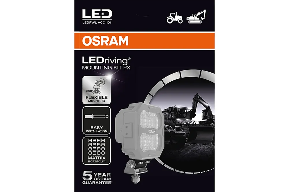 OSRAM LEDriving® Arbeitsscheinwerfer PROFESSIONAL Serie PX/AX Zubehör Jetzt Kaufen