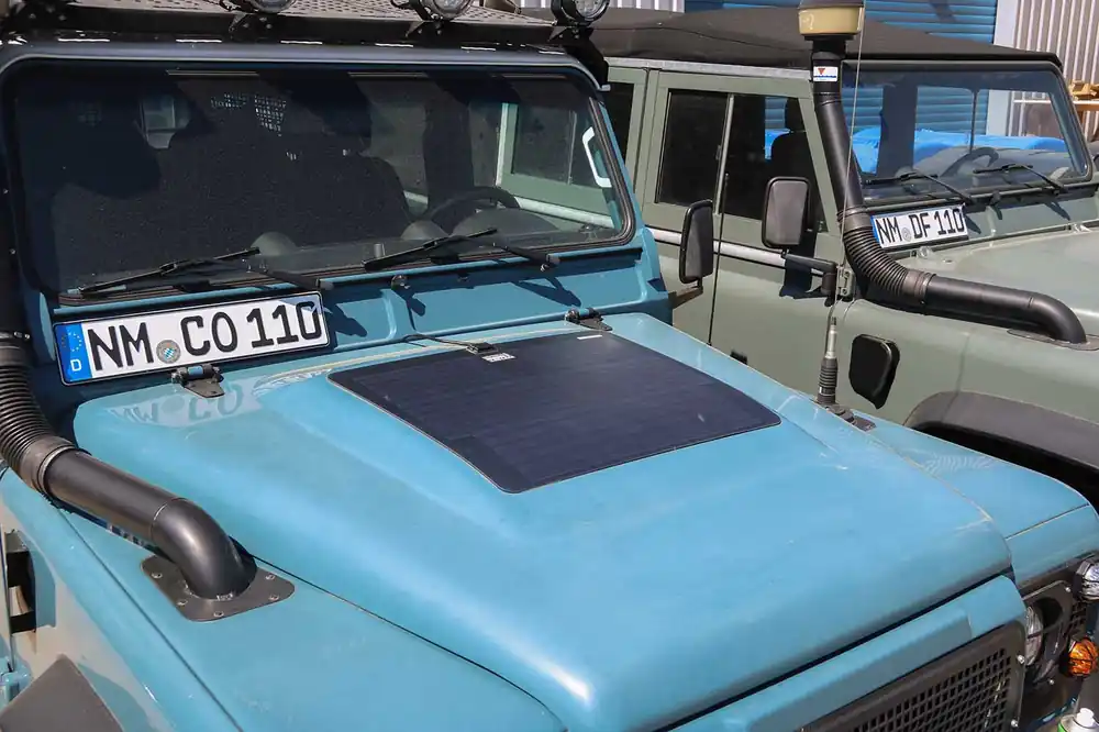 Solarpanel für Motorhaube, 12V, für verschiedene Fahrzeuge Wochenendangebot