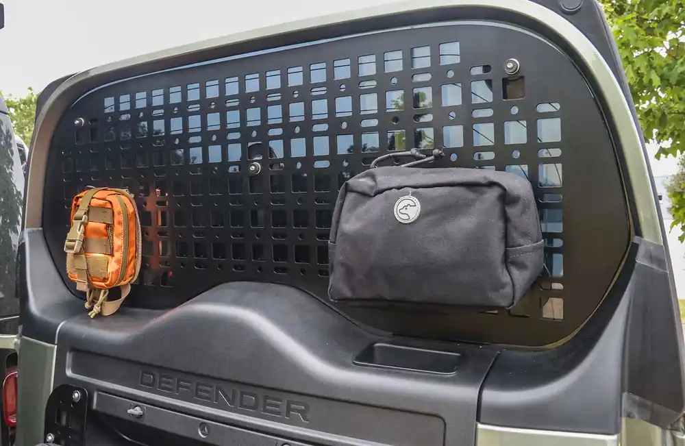 Modulares Fahrzeugpanel für Land Rover New Defender, passend für Heckscheibe innen Wochenendangebot