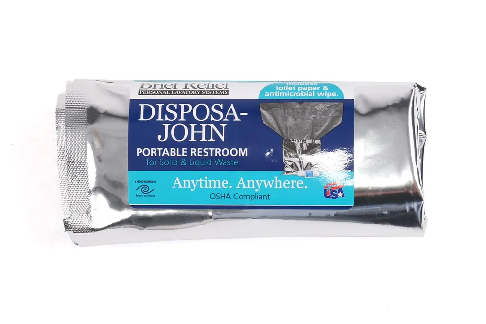 Markenware DISPOSA-JOHN, Notfalltoilette inkl. Toilettenpapier