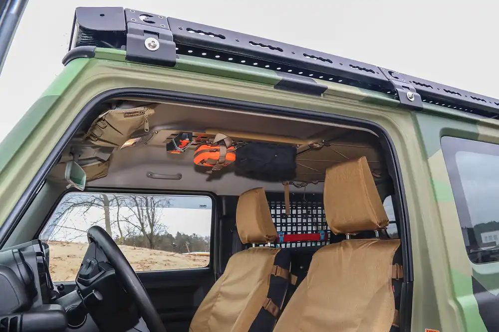 Sichere Zahlung Dachkonsole für Suzuki Jimny 2, Typ GJ, 3-tlg