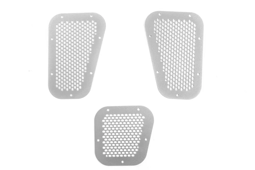 Beliebt Abdeckungen Lufteinlass, Land Rover Defender, 3er Set, pulverbeschichtet