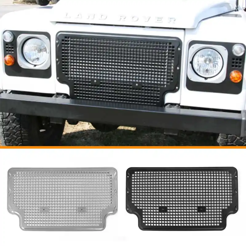 Expressversand Heritage Style Kühlergrill Aluminium für Land Rover Defender