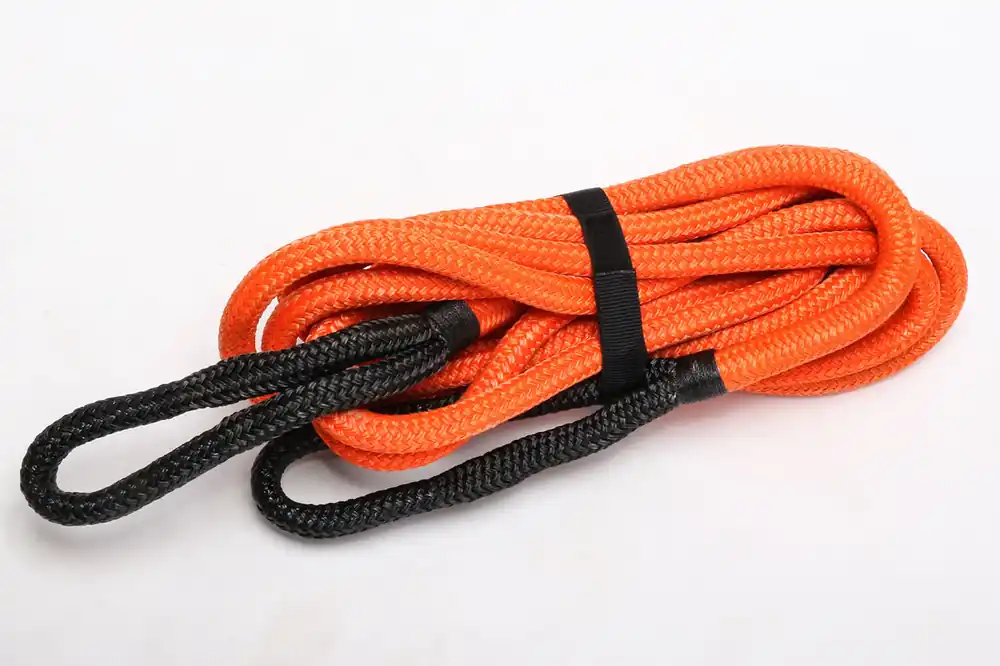 BEAR ROPE Kinetisches Bergeseil KERR 19mm/24mm stark, 8m lang, Bruchlast 8.600kg/13.000kg, orange Markenprodukt