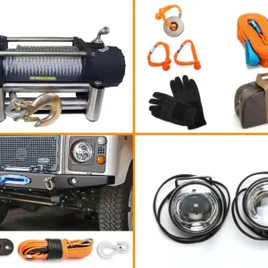 Zertifiziert Nakatanenga Seilwindenbundle mit Horntools Alpha 9.5 oder 12.0 inkl. Zubehör