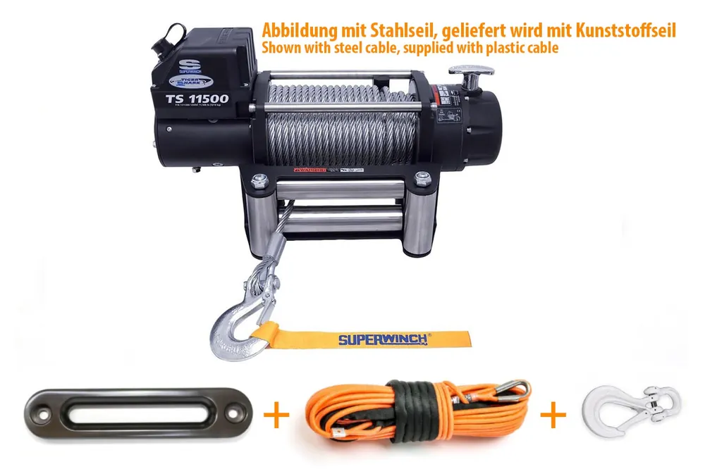Superwinch Tigershark 11.5 Seilwinde Günstig