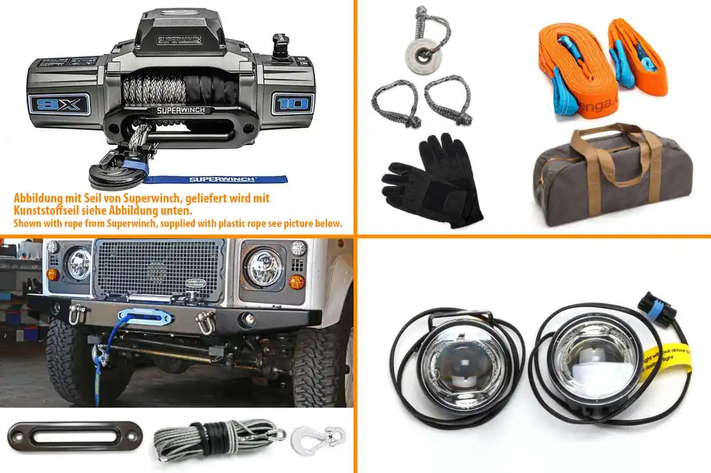 Jetzt Bestellen Nakatanenga Seilwindenbundle, mit Superwinch SX 10SR oder SX 12SR, inkl. Zubehör