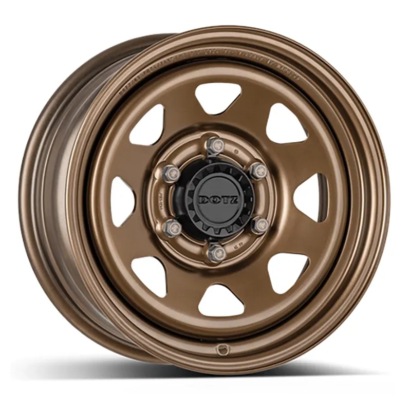 Schneller Versand Dotz Dakar 7x16" ET8,5 Stahlfelge, für Land Rover Defender 90 und 110,Land Rover Discovery 1 / Range Rover