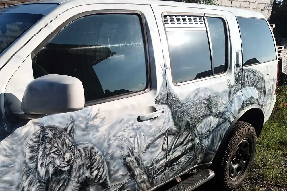 Nakatanenga Lüftungsbleche hinten - Nissan Pathfinder 3, ab Baujahr 2008 Nur Für Kurze Zeit