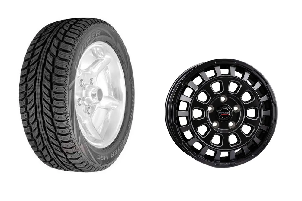 Grenadier Komplettradsatz, Cooper Weathermaster WSC 265/65R18 114T auf Borbet CW7 Felgen Beliebt