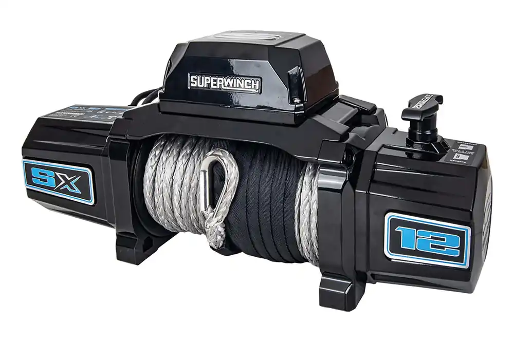 Superwinch SX 12SR 12V 5,4t Zugkraft, 6PS Motor, Farbe: schwarz Meistverkauft