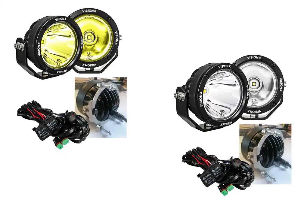 Garantierte Lieferung Vision X CG2 CPZ110 Light Cannon - Single-LED-Fernscheinwerfer für den Ineos Grenadier (Paar)