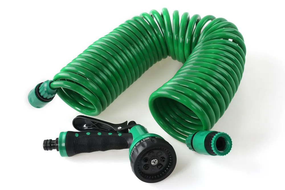 Letzte Chance Spiralschlauch-Set mit Handbrause und Adapter