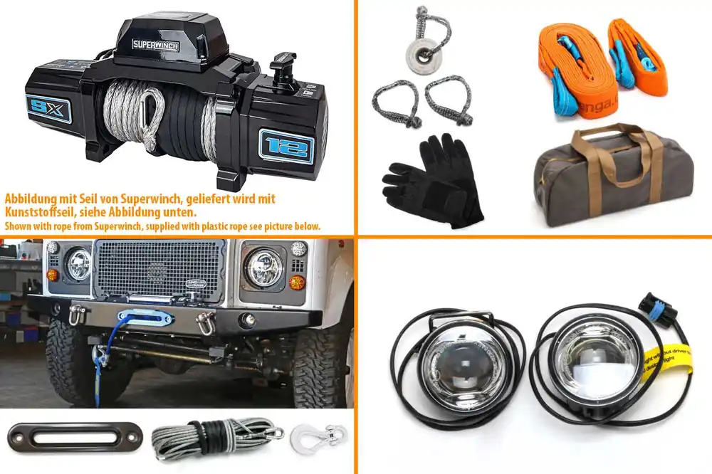 Nakatanenga Seilwindenbundle, mit Superwinch SX 10SR oder SX 12SR, Farbe: Schwarz, inkl. Zubehör Jetzt Kaufen