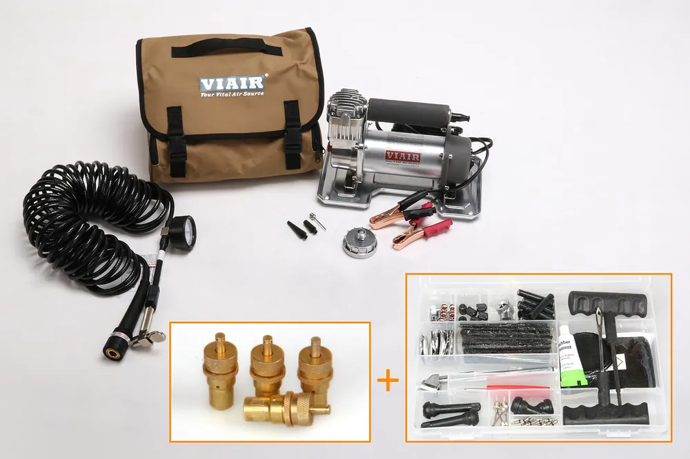 Markenware Road- und Offroad Paket mit Viair Kompressor