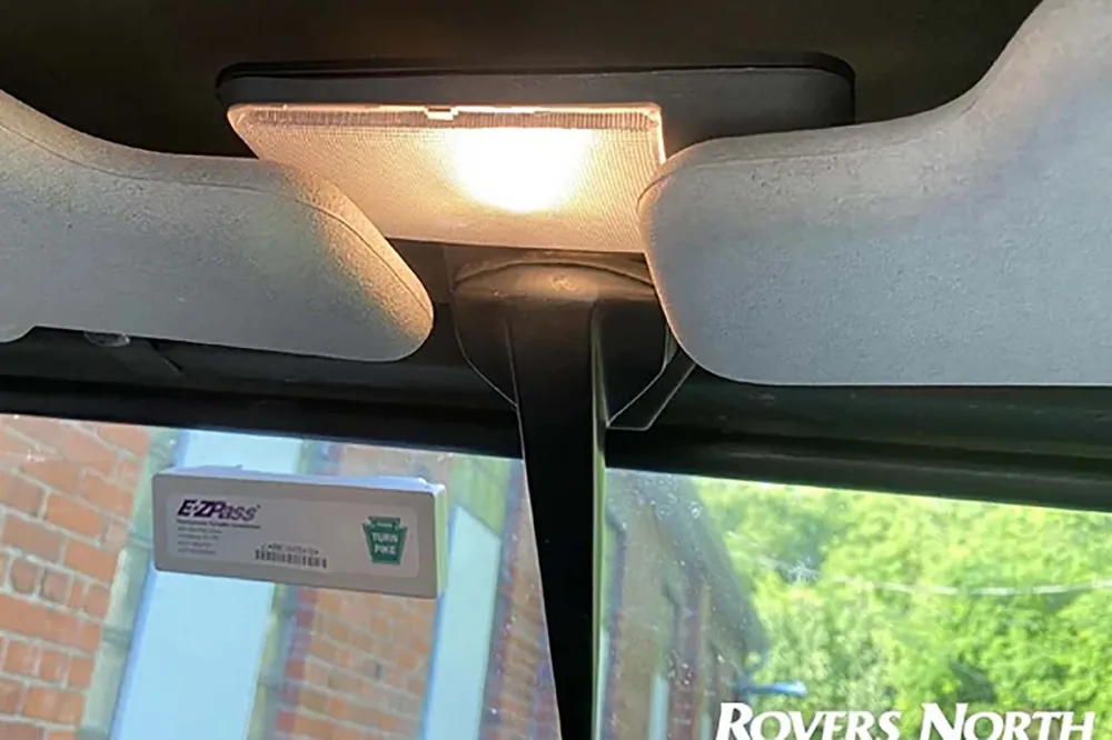 Halter für Innenraumleuchte Defender - zur Nachrüstung bei Soft Top (Umbauten) Meistverkauft