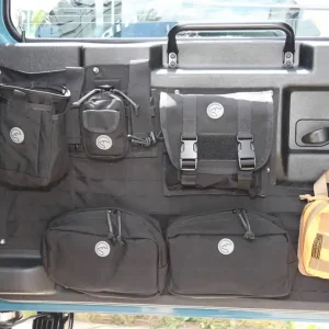 Billig Tailgate Organizer mit 5 MOLLE Taschen, für alle Land Rover Defender mit Hecktür