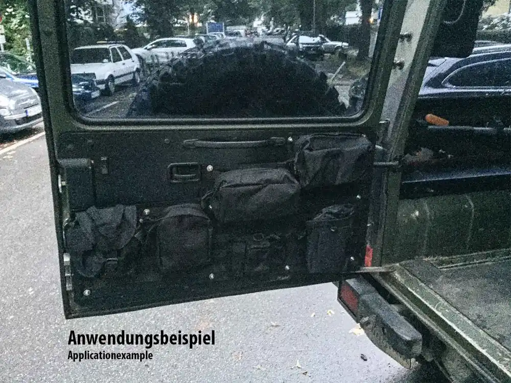 Sonderangebot Tailgate Organizer mit 5 MOLLE Taschen, für Mercedes G mit Hecktür