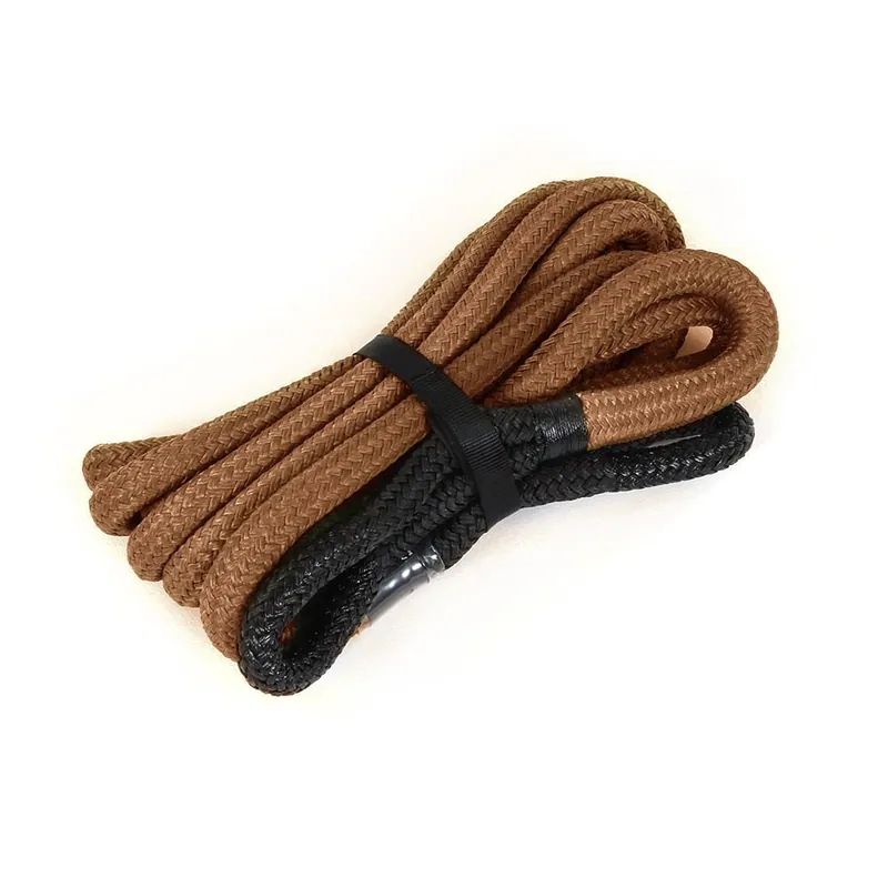 BEAR ROPE Kinetisches Bergeseil KERR 24mm stark, 8m lang, Farbe: Coyote, Bruchlast 13.000kg Mega-Angebot