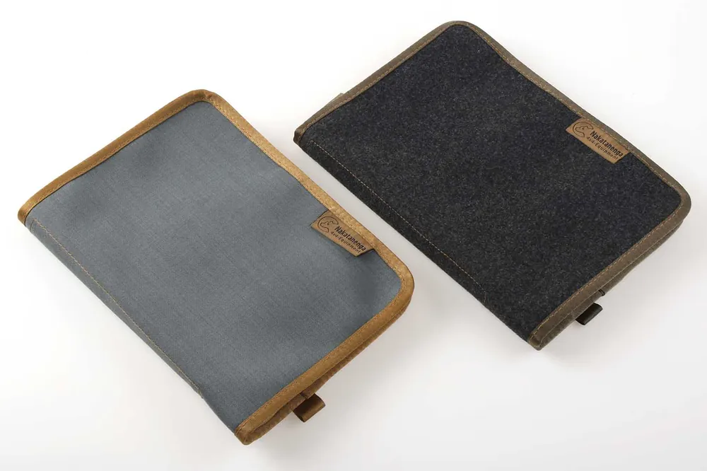 Zertifiziert Notizbuchtasche inklusive Notizbuch, Größe: A6 oder A5, 2 Farben